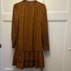 Universal Thread Brown Long Sleeve Dress